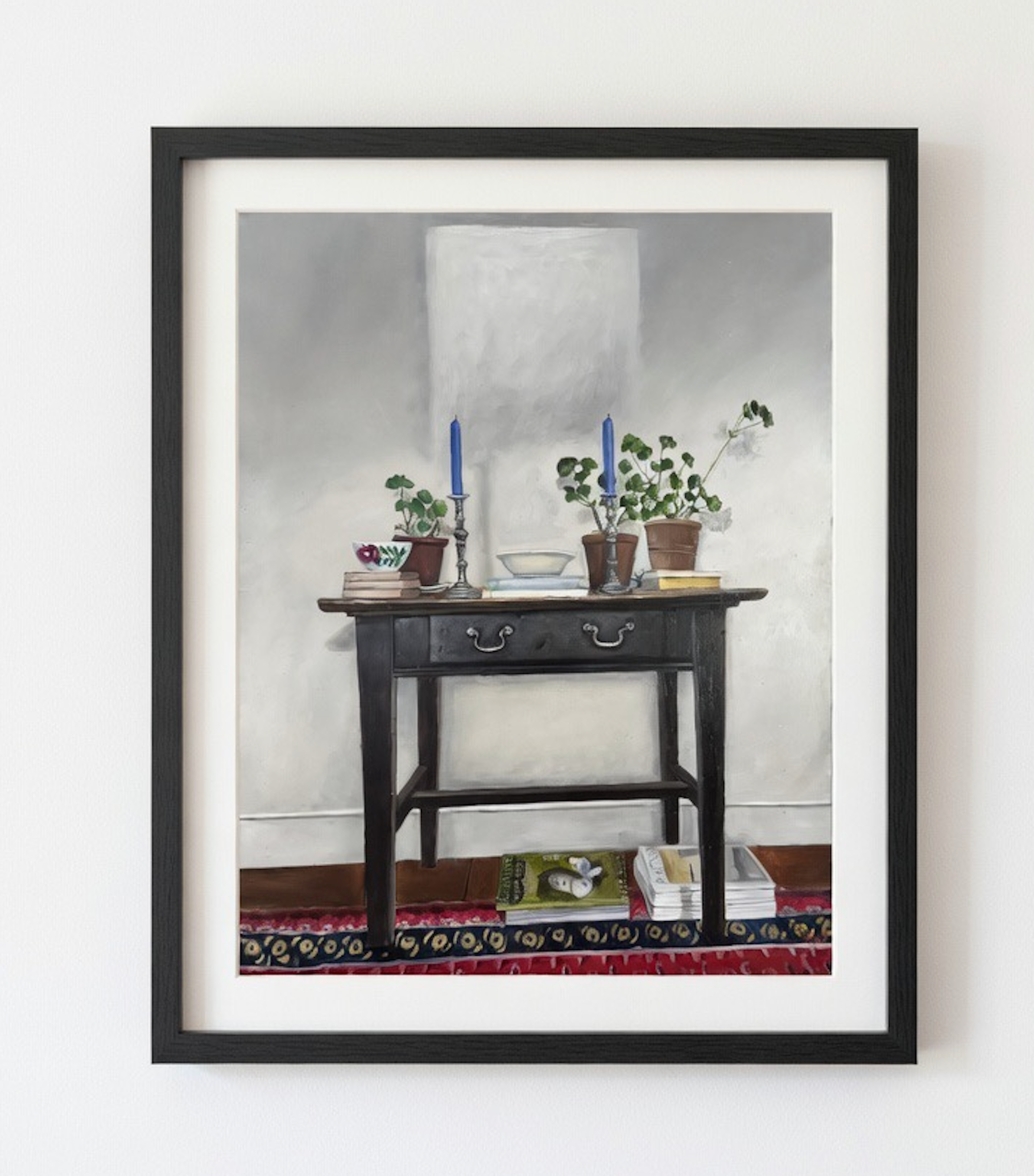 Geraniums on the Hall Table SOLD